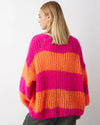 Noella Fora Pink Stripe Cardigan