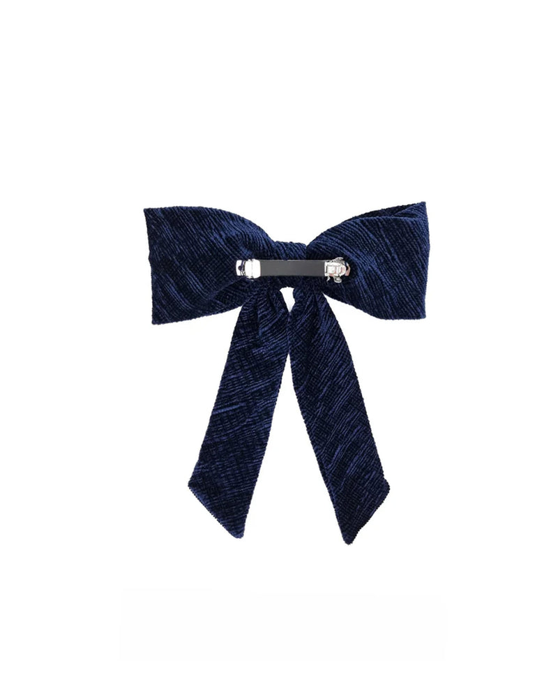 Nooki Crinkle Velvet Bow