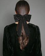 Nooki Crinkle Velvet Bow