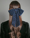 Nooki Crinkle Velvet Bow