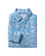 Pinkhouse Mustique Blue Pangolin Printed Shirt
