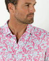 Pinkhouse Mustique Coral Parrot Shirt