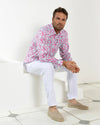 Pinkhouse Mustique Coral Parrot Shirt