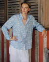 Pinkhouse Mustique Blue Pangolin Printed Shirt