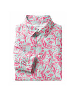 Pinkhouse Mustique Coral Parrot Shirt