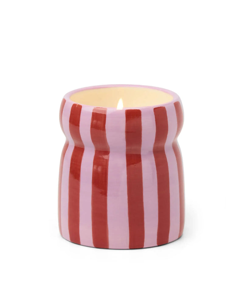 Pink Peppermint Cabana Candle