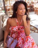 Place du Soleil Lelies Halter Neck Dress