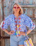Place du Soleil Lila Tunic Blouse