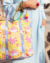 Place du Soleil Fabric tote