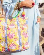 Place du Soleil Fabric tote