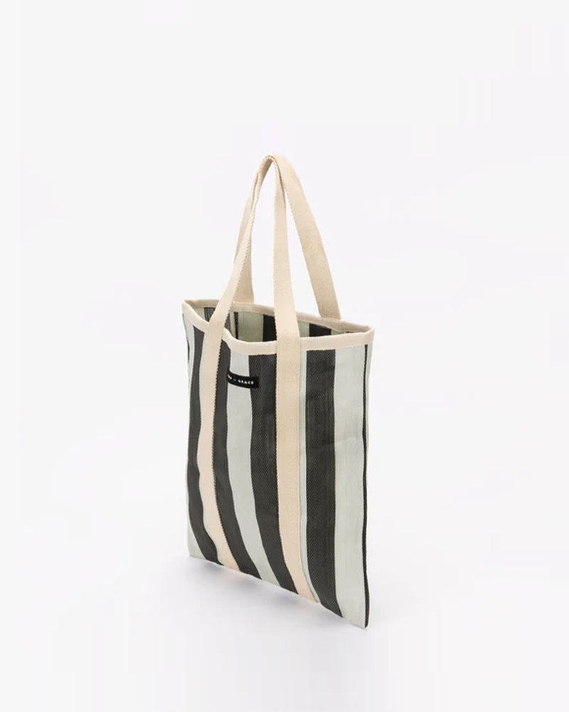 Raf & Grace Black and Cream Tote