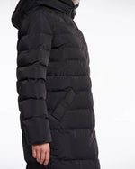 Keila Fur Lined Padded Coat Black