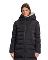 Keila Fur Lined Padded Coat Black