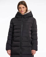 Keila Fur Lined Padded Coat Black