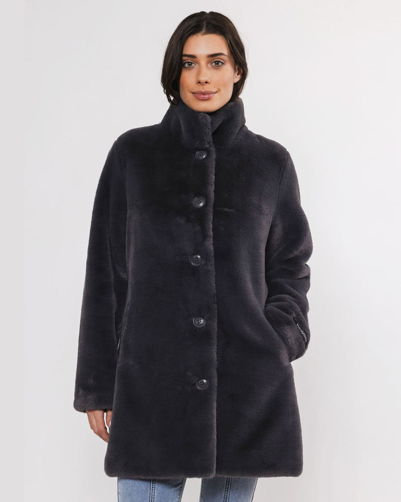 Nonna Faux Fur Coat