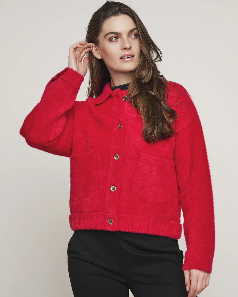 Bubbly Berry Fleecey Jacket