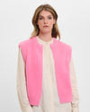 Elona Bright Pink Fleecy Gilet