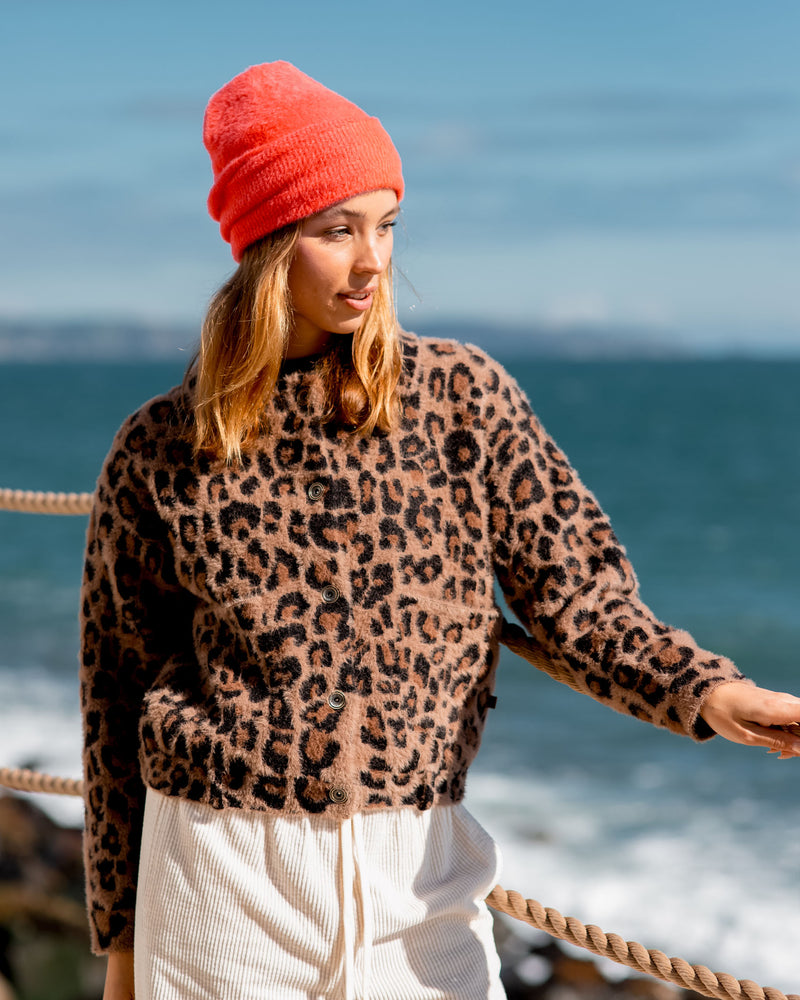 Bubbly Leopard Fleecey Jacket