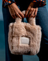 Hasina Faux Fur Mini Tote Bag