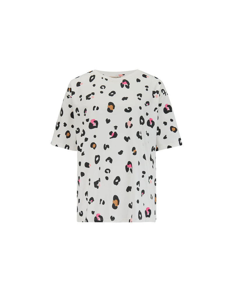 Kinsley Relaxed Pop Leopard Tee