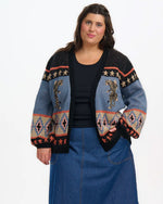 Sugarhill Brighton Yvette Climbing Tigers Cardigan