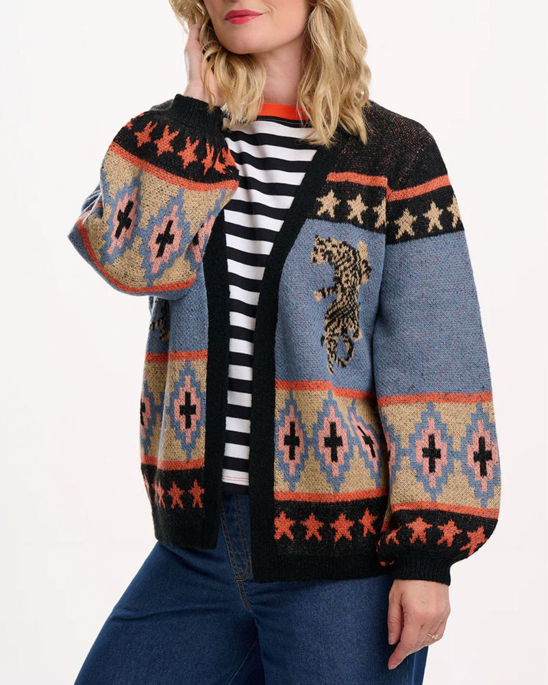 Sugarhill Brighton Yvette Climbing Tigers Cardigan