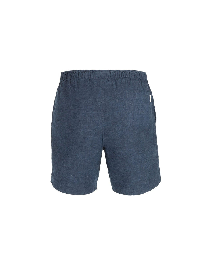 SAINT LUKE Navy Drawstring Shorts
