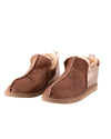 Annie Cognac and Gold Slippers