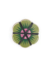 Flower Shaped Flower Press in Lime green.