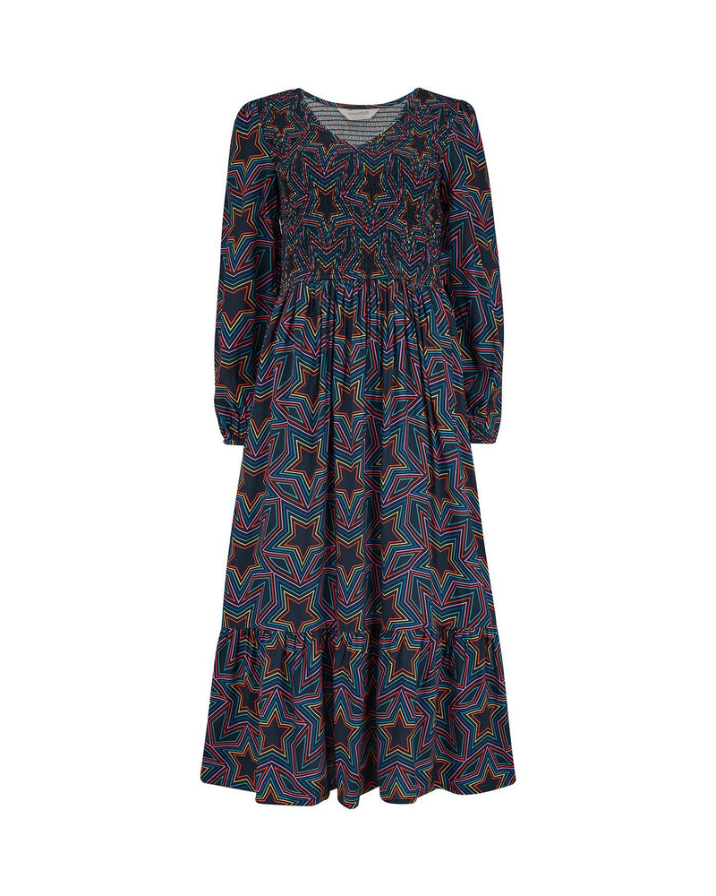 Amberley Sheered Longsleeve Dress