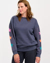 Eadie Star Sleeve Sweat Top