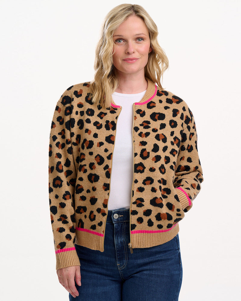 Sugarhill Brighton Solana Knit Bomber