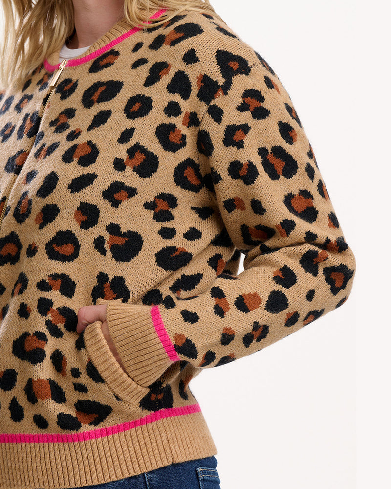 Sugarhill Brighton Solana Knit Bomber