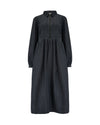 Kirsty Smock Black Denim Dress