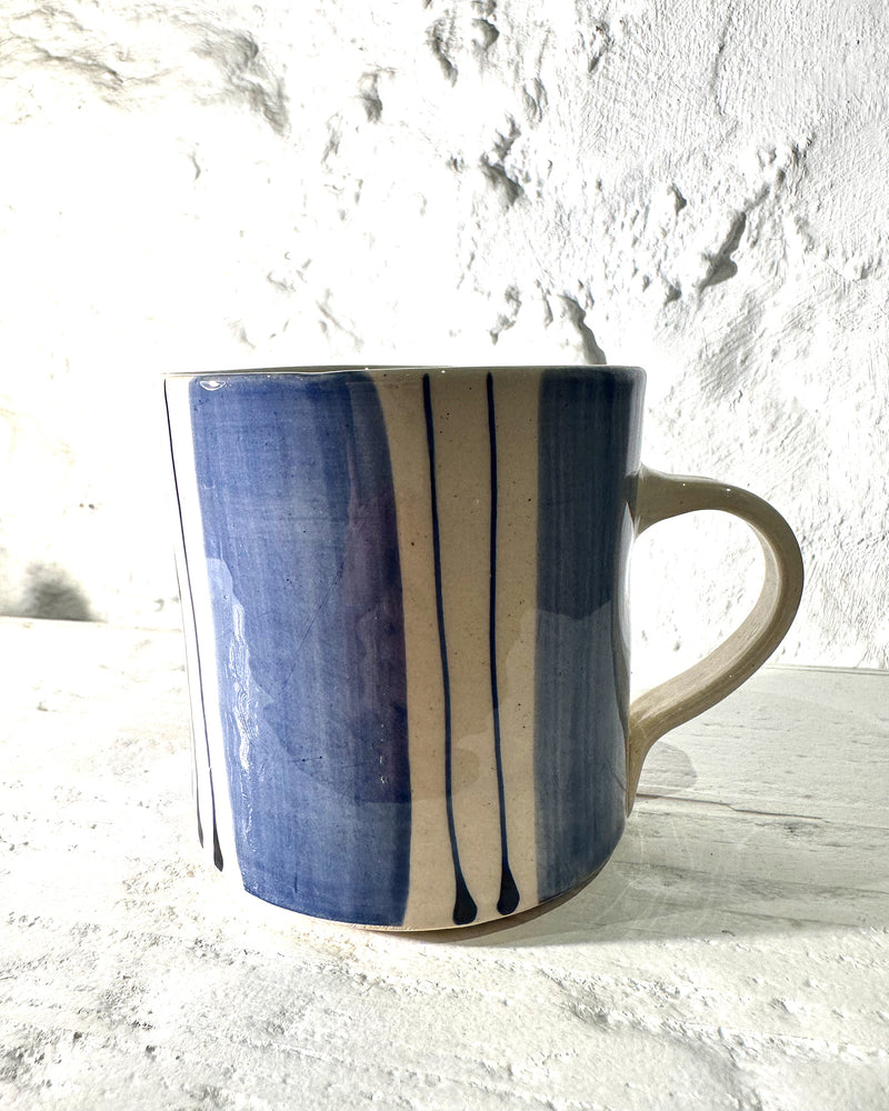 Wonkiware Blue Stripe Mug