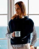 Hartford Macao Knitted Sleeveless Hoodie