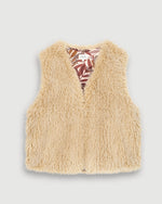 Hartford Vobby Faux Fur Gilet