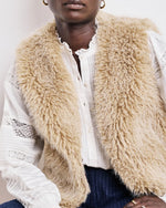 Hartford Vobby Faux Fur Gilet