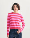 Jumper 1234 Watermelon and Pink Stripe Crew Neck