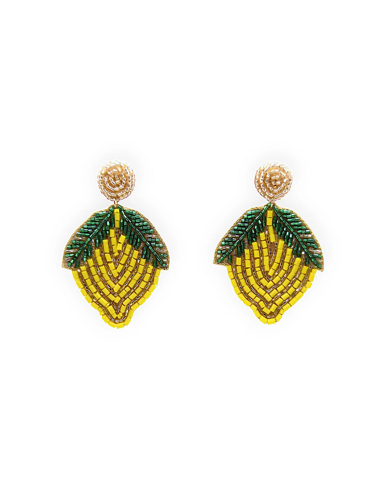 Lemon earrings