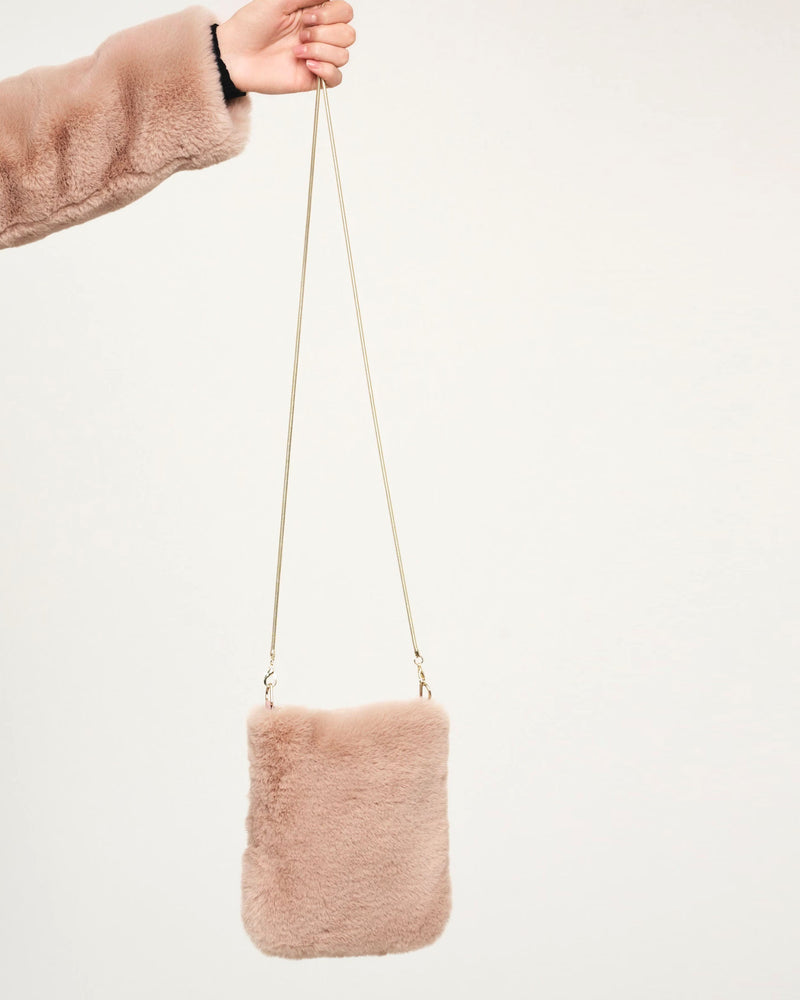 Doxy Faux Fur Shoulder Bag