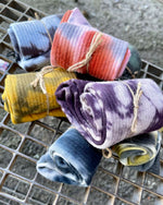 Black Colour TOKYO Tie Dye socks