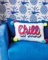 Chill Embroidered Cushion