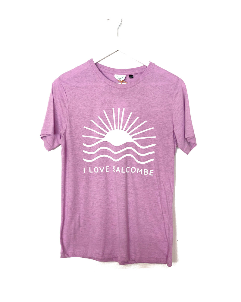 I Love Salcombe Adult Graphic Tshirt
