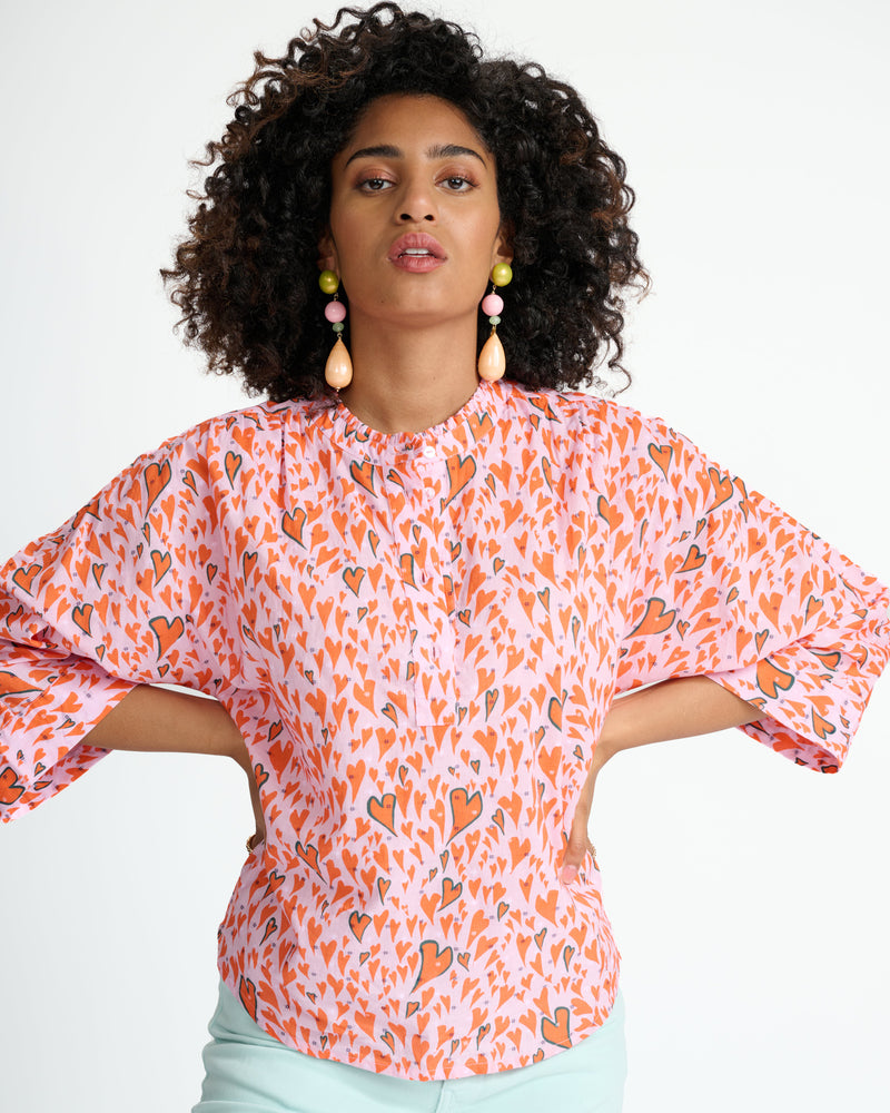Pom Amsterdam Lou Heart Blouse