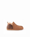 Annie Leopard and Chestnut Slippers