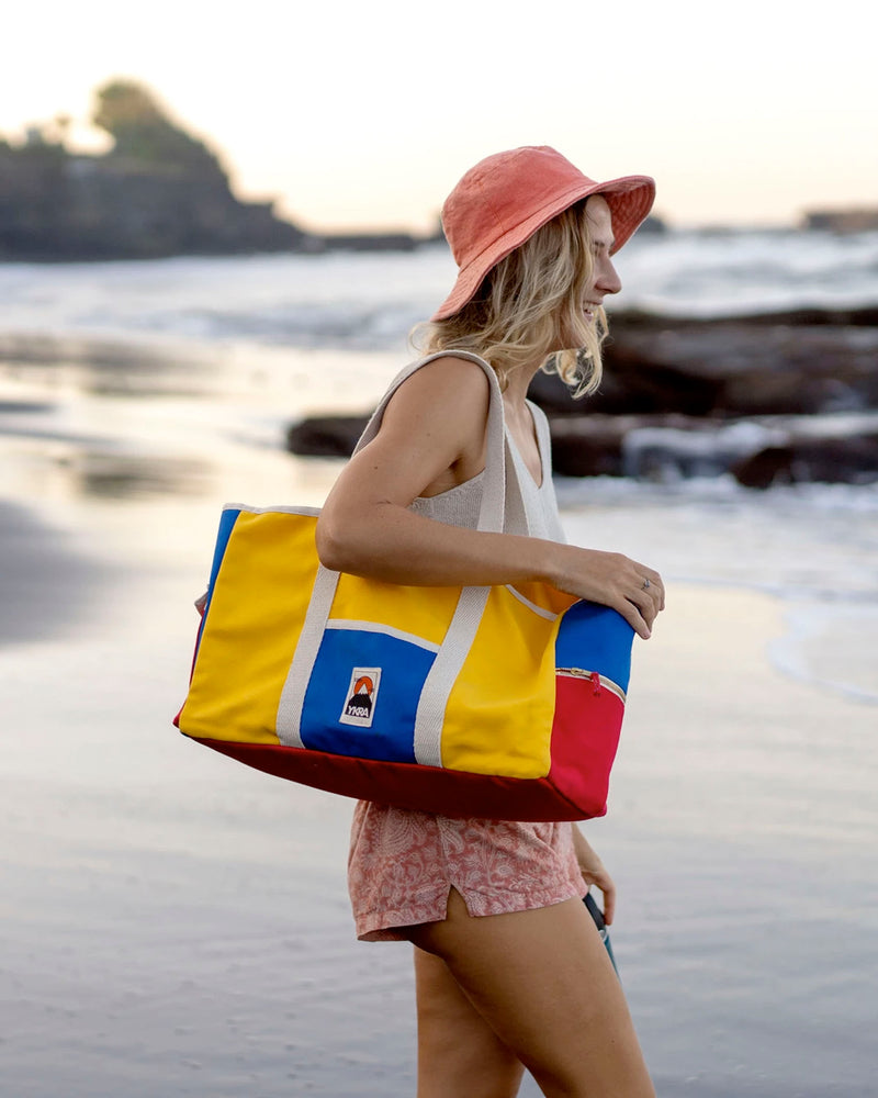 YKRA beach bag multi colour